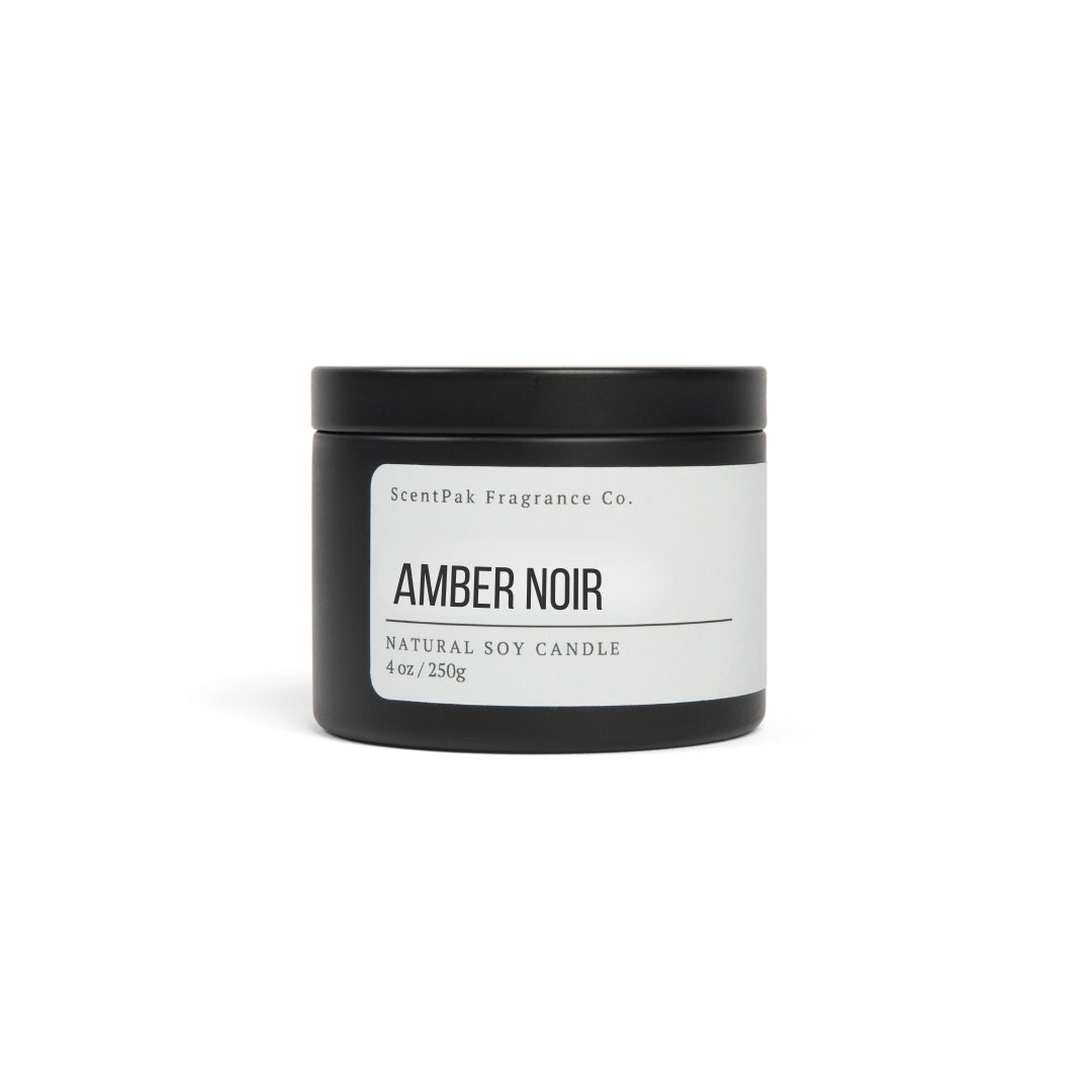 Amber + Musk Soy Candle