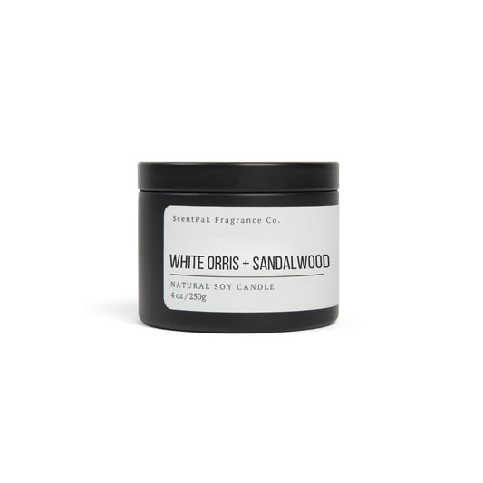 White Orris + Sandalwood Soy Candle